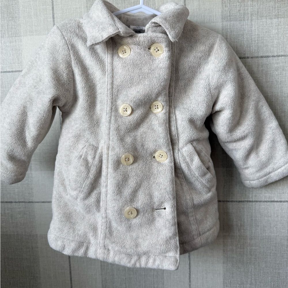 GAP Cream Kids Pea Coat